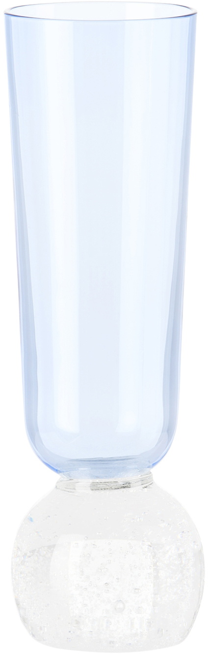 Misette Blue Bubble Champagne Glass