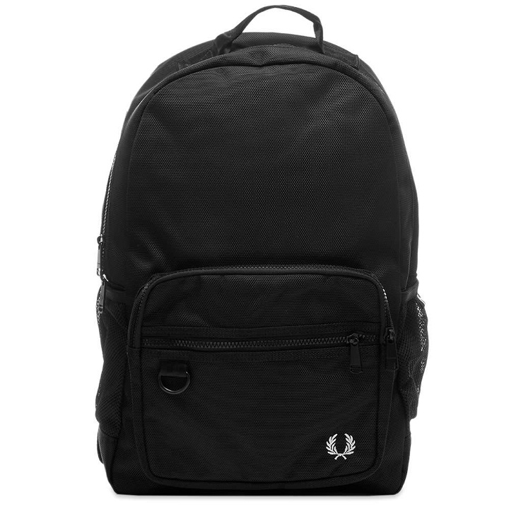 Photo: Fred Perry Authentic Textured Polyester Backpack