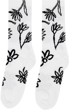 Jacquemus White 'Les Chaussettes Giardino' Socks