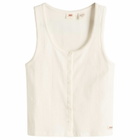 Levi's Women's Levis Pointelle Tank in Gardenia