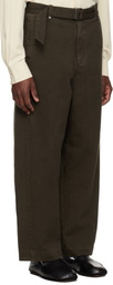 Entire Studios Brown Gully Trousers