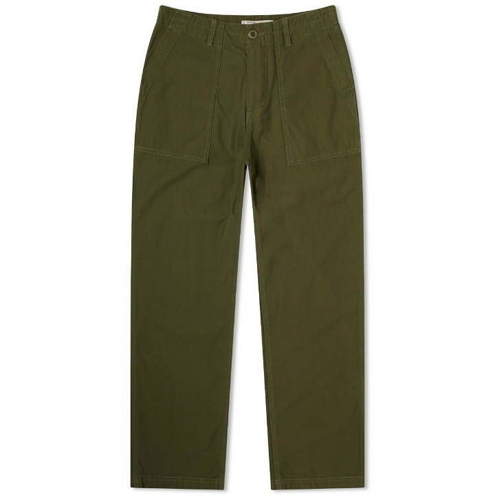 Photo: FrizmWORKS Men's Back Sation Fatigue Trousers in Olive