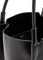 Victoria Beckham Victoria Small Panelled Leather Tote - Black - One Size