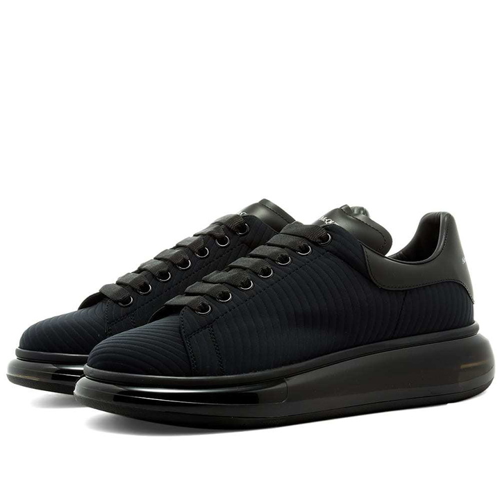 Photo: Alexander McQueen Neoprene Air Bubble Wedge Sole Sneaker