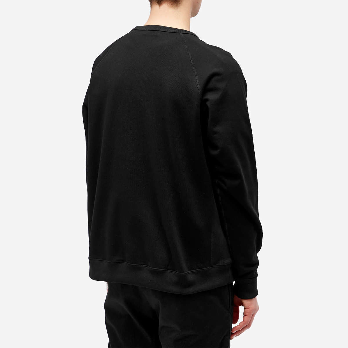 Nanamica Men's Crew Sweat in Black Nanamica