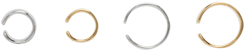 Jil Sander Gold & Silver Ear Cuff Set