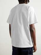 Carhartt WIP - Underground Sound Logo-Print Cotton-Jersey T-Shirt - White