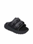 SUICOKE Moto Run 2 Black Sandals