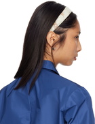 Sophie Buhai Off-White Thin Bessette Headband