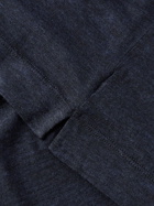 Incotex - Virgin Wool T-Shirt - Blue