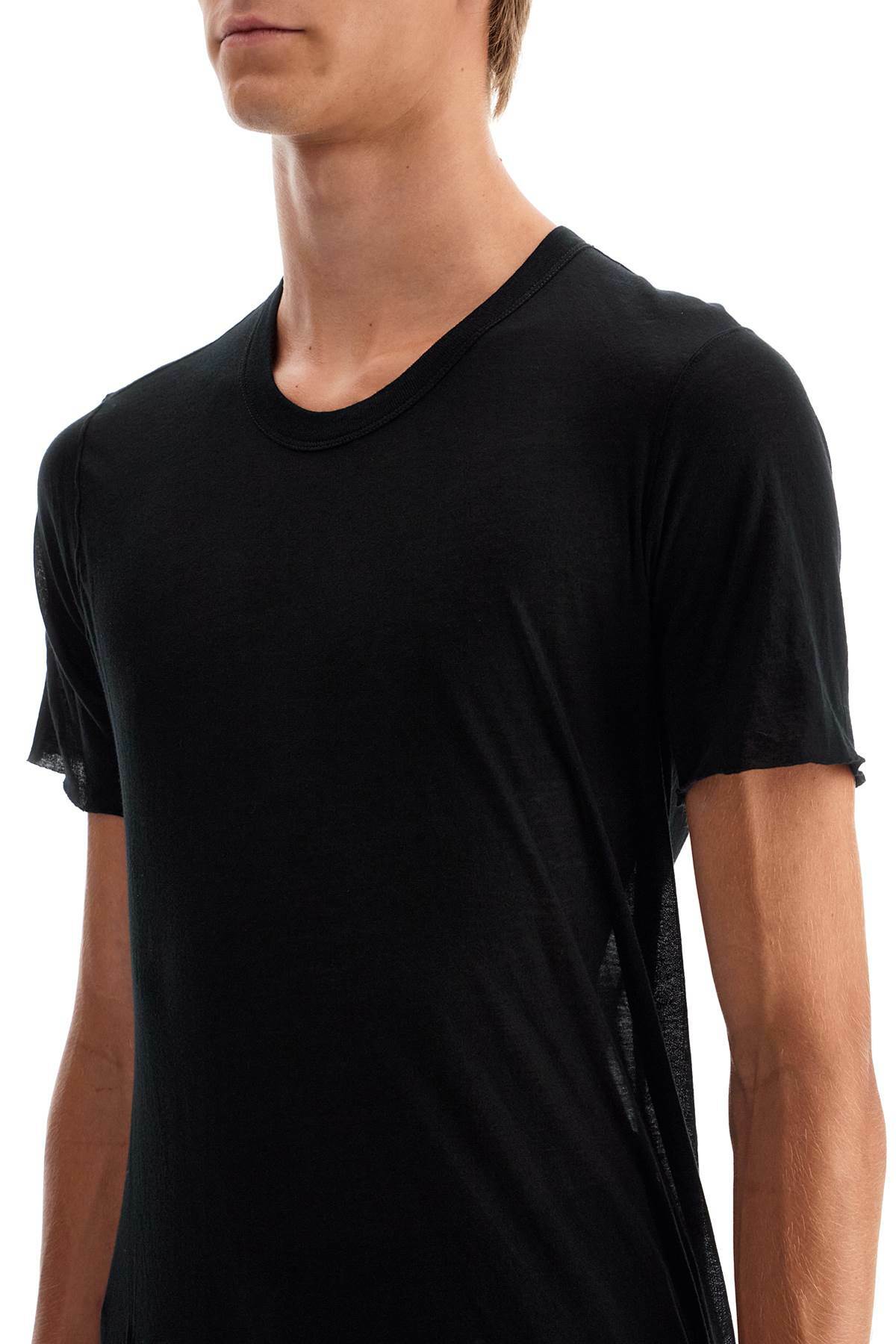 RICK OWENS basic t-shirt Black Rick Owens