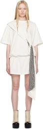 FIDAN NOVRUZOVA Off-White Mei Flapper Minidress