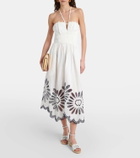 Tory Burch Ines leather espadrille wedges