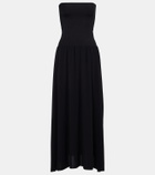 Eres Oda pleated bustier dress