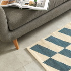 HAY Shift Kelim Rug - 140x200cm in Blue 
