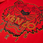 Kenzo Men's CNY Year of The Tiger T-Shirt in Medium Red