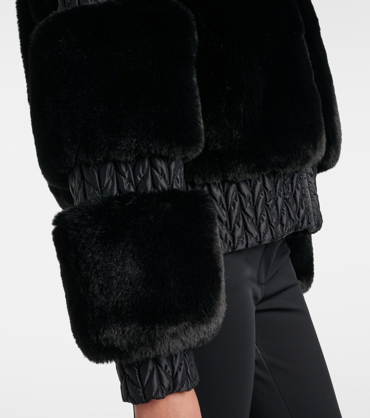 Goldbergh Furry faux fur ski jacket