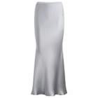 Anine Bing Women's Bar Silk Skirt in Pastel Blue