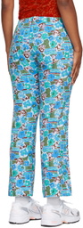 Collina Strada Blue Floral Lounge Pants