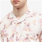 Corridor Men's Novella Floral Vacation Shirt in Natural