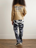 Gallery Dept. - Montecito Logo-Print Cotton-Gabardine Overshirt - Brown