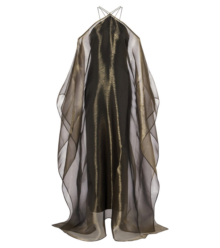 Photo: Taller Marmo Sza Sza draped organza kaftan