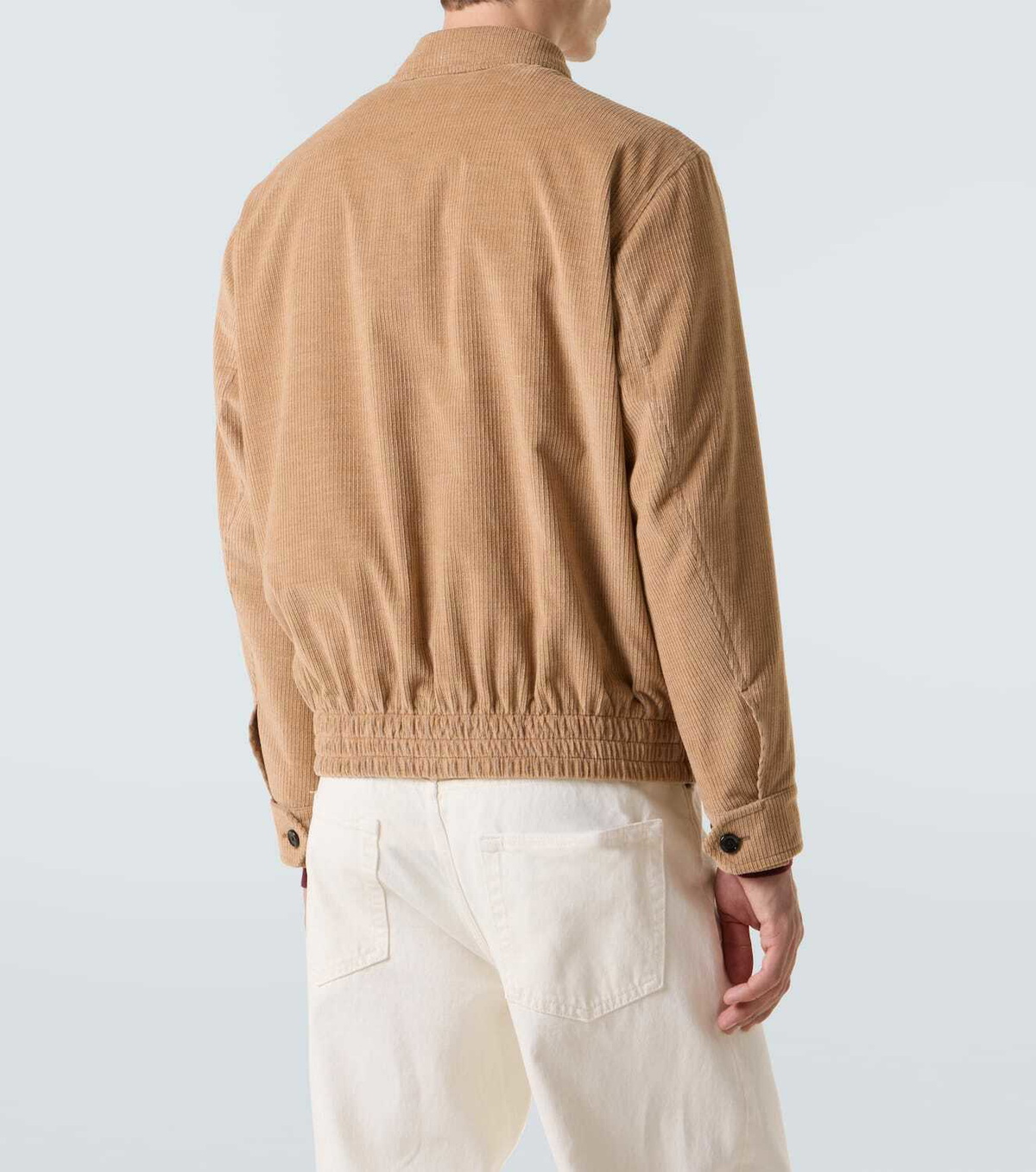 Lardini Cotton and alpaca corduroy jacket