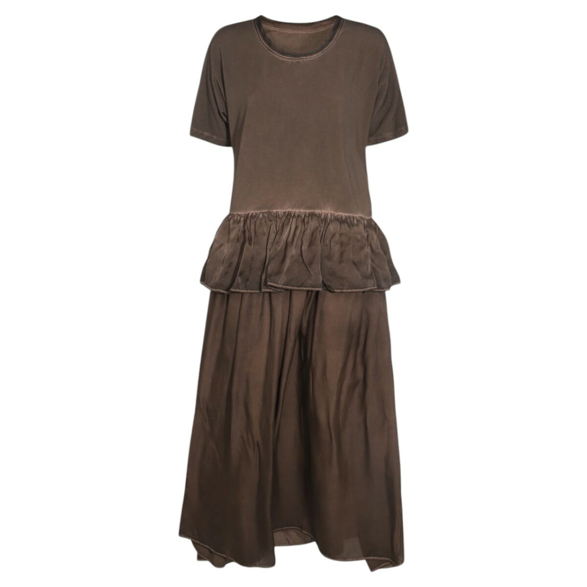 Uma Wang Black Viscose Blend Anaya Dress Uma Wang