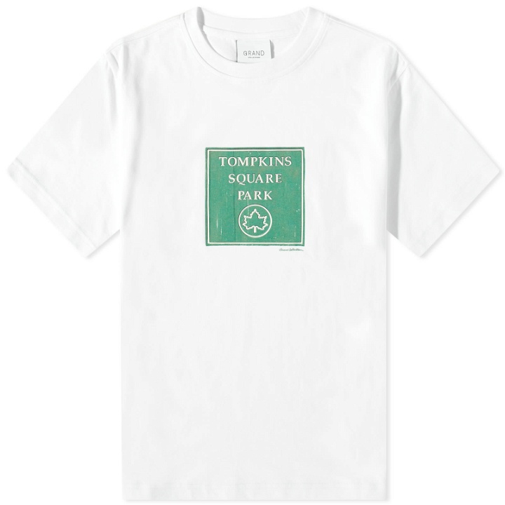 Photo: Grand Collection Tompkins T-Shirt in White