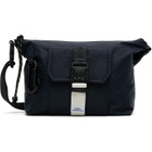 A.P.C. Navy Trek Satchel Bag