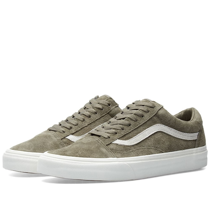 Photo: Vans Old Skool Pig Suede Green