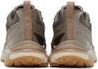 Salomon Brown XT-6 Expanse Leather Sneakers