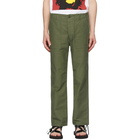 Wacko Maria Green Baker Trousers