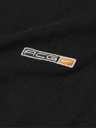 Nike - NRG ACG Logo-Embroidered Striped Cotton-Jersey T-Shirt - Black