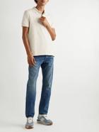 TOM FORD - Cotton-Piqué Polo Shirt - Neutrals