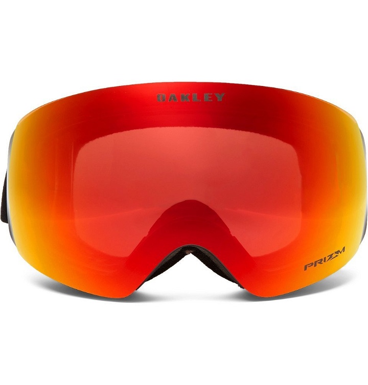 Photo: Oakley - Flight Deck XM Rimless Prizm Ski Goggles - Men - Orange