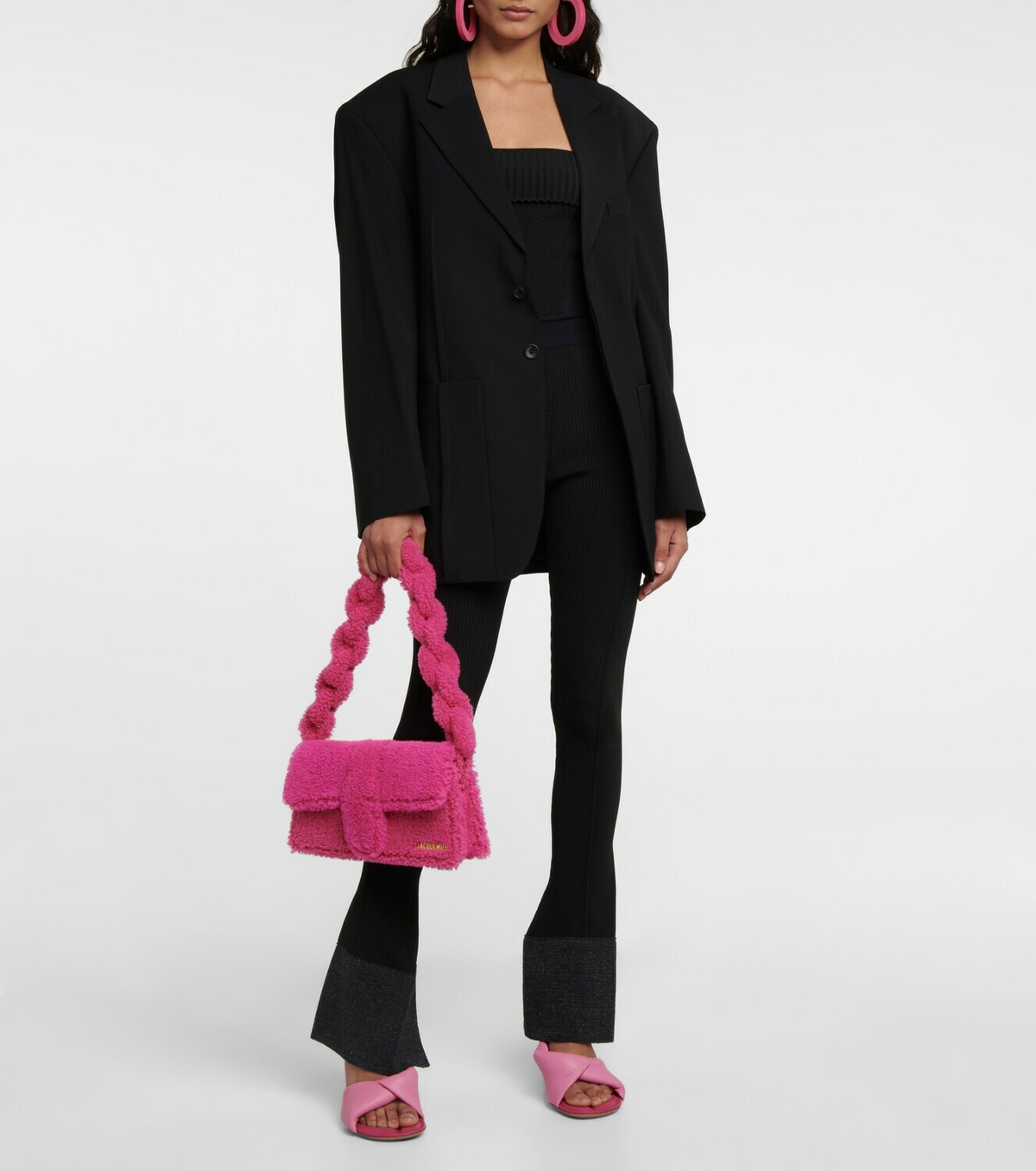 Jacquemus - Le Pantalon Maille flared pants