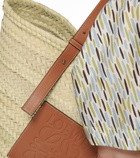 Loewe - Large raffia tote bag