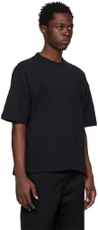nanamica Black Pocket T-Shirt