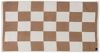 HAY Brown Check Bath Mat