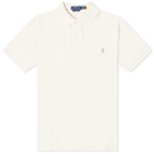 Polo Ralph Lauren Men's Custom Fit Polo Shirt in Guide Cream