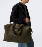 Métier Nomad Weekend suede duffel bag