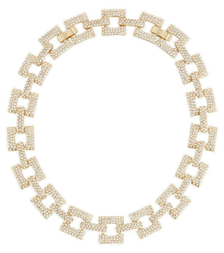 Photo: Max Mara Crystal-embellished necklace