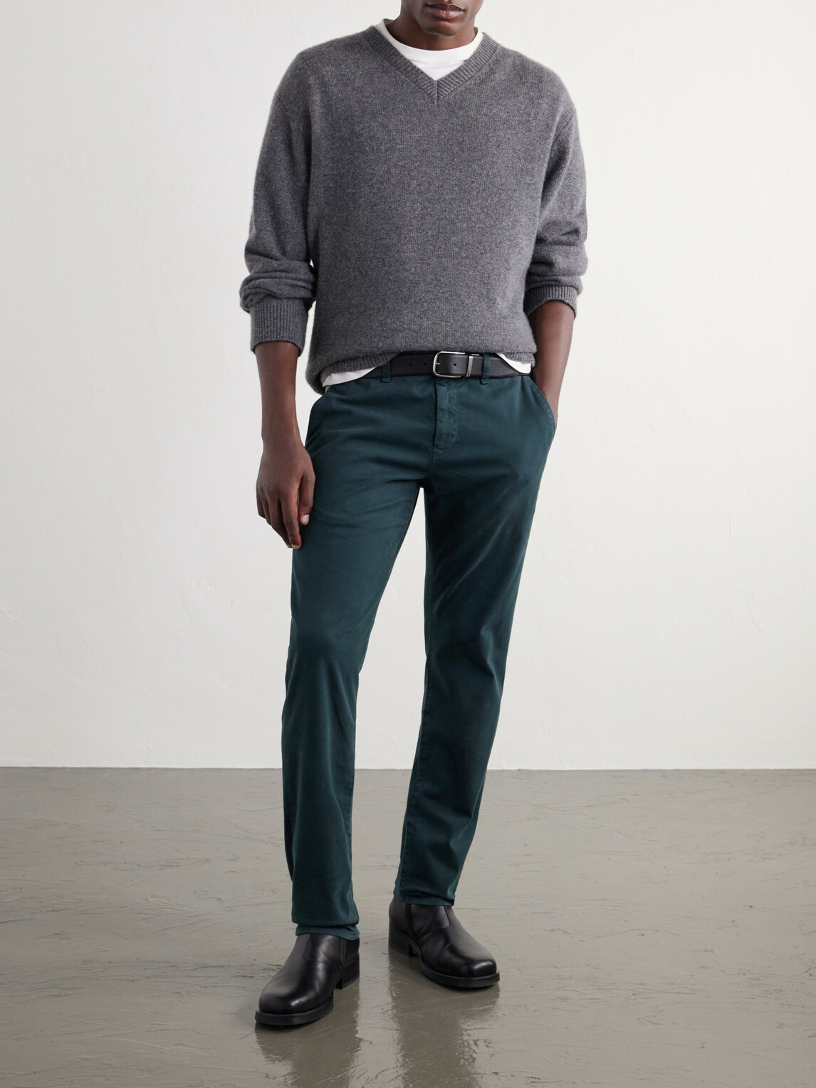 Rag & Bone - Fit 3 Stretch-Cotton Twill Trousers - Green