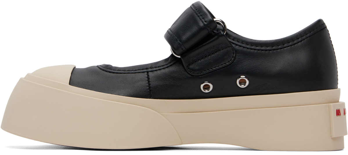 Marni Black Pablo Mary Jane Loafers