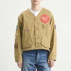 Human Made Men's Club Patch Jacket in Beige
