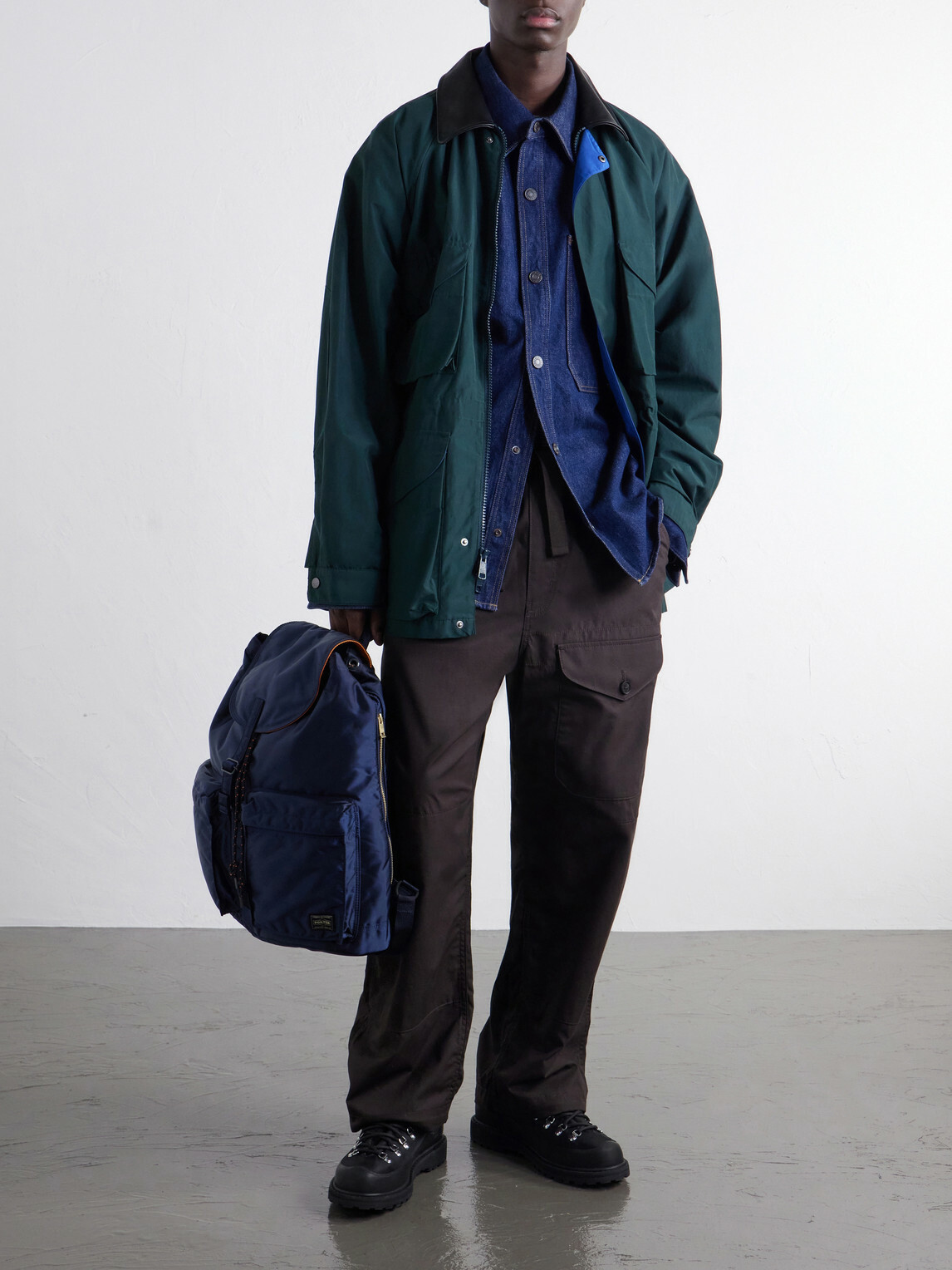 Porter-Yoshida and Co - Tanker Twill Backpack - Blue