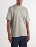 Eleventy - Linen T-Shirt - Green