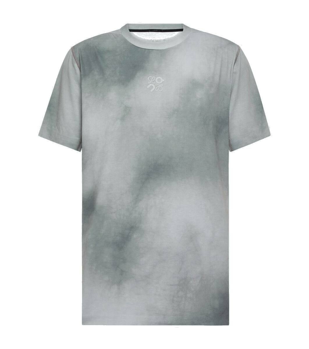 【LOEWE】 x On Active printed T-shirt x On Active T-shirt in black - Loewe | Mytheresa