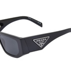 Prada Eyewear Men's PR 09ZS Sunglasses in Black